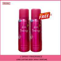 J spray perfume Buy 1 Take 1 Love Fantasy 60ml Body Spray Perfume