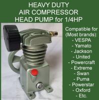 HEAVY DUTY Air Compressor Head Pump 1/4HP (Compatible for Most Brands)