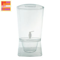 URBAN KITCHEN PS (Polystyrene) Square Beverage Dispenser 11L [YYY499SET - CLEAR]