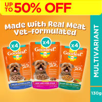 Goodest Dog Wet 130g Pack of 12 (Beef and Liver Grilled Chicken and LiverBraised Beef w/ Veggies)