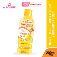 A Bonne Miracle Whitening Body Lotion 200ml - Firming & Brightening Formula with Tomato & Lycopene Extracts