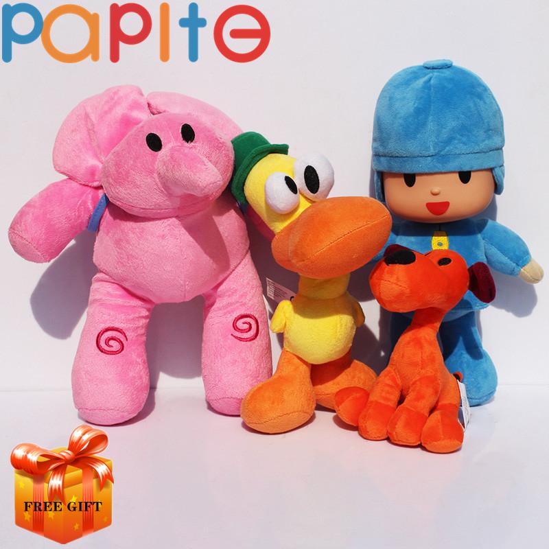 PAPITE【Ready Stock】Pocoyo Elly & Pato & POCOYO & Loula Stuffed Plush ...