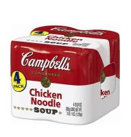 Campbells Chicken Noodle Soup 10.5 oz / 298 g Campbells Soup Bundle of 4