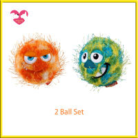 Squeaky Dog BallStrong Bounce Rubber Dog Toys Help Pets to Have Jolly Chase Chew Relieve Lonely