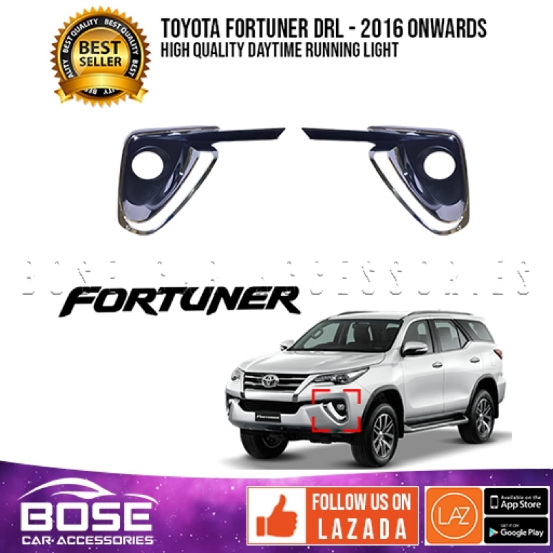 Toyota Fortuner DRL - 2016 Onwards DRL ( Daytime Running Light ) White ...