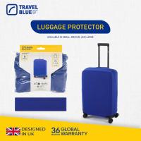 Travel Blue Luggage Cover - (Available in Small Medium and Large)