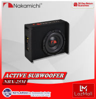 Nakamichi Speaker Subwoofer Active 10″100watts Rms Wedge Type