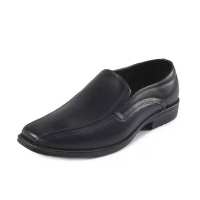 size 24-41 kids black shoes #603 school shoes for boys flat low heel