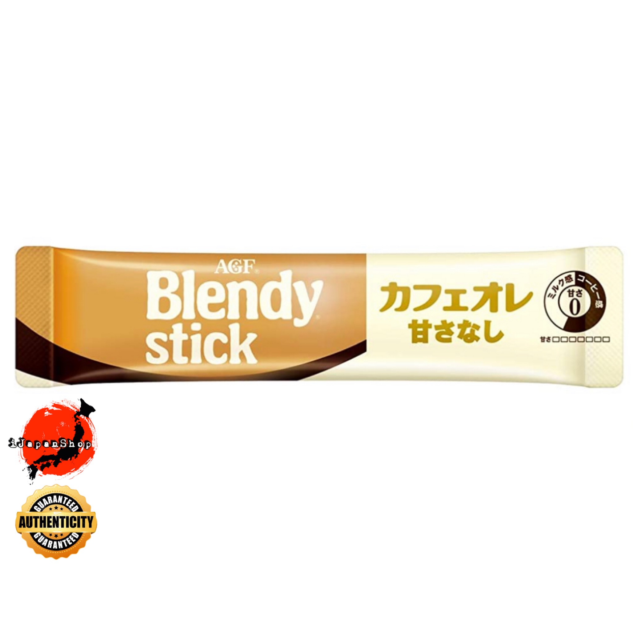 AGF BLENDY STICK CAFFEINELESS LATTE JAPAN INSTANT COFFEE review and price