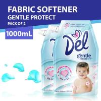 Del Gentle Protect Fabric Softener (1000 mL SUP) Set of 2