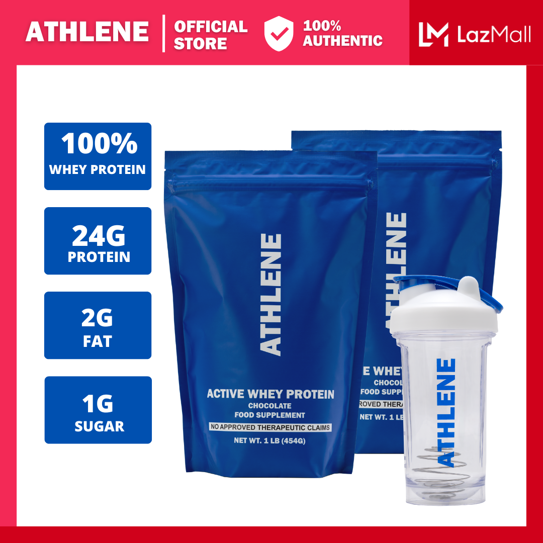 ACTIVE Whey Protein Starter Pack 2LB 100% Whey Protein Powder