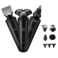 Enchen Multifunctional 5-in-1 Electric Shaver Kit  Mens Beard Shaver Hair Trimmer Nose Hair Clipper Facial Cleanser&Massager Gromming Set