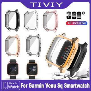 trường hợp TPU mềm cho Garmin Venu SQ music Smart Watch Plating TPU Soft thumbnail