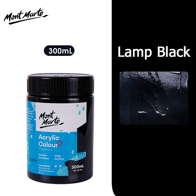 Mont Marte Acrylic Paint 300ml Semi Matte For Handcrafting Cutting Painting Hobbies And Stationery Needs