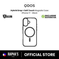 QDOS Hybrid Drop + Soft Touch MagSafe Case for iPhone 17