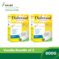 Diabetasol Milk For Diabetic - Vanilla 600g Bundle of 2