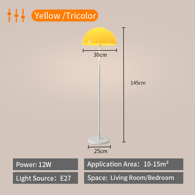 【L-One Lighting】 Nodic Floor Lamp Minimalist Living Room Stand Light Bedroom Floor Atmosphere Light