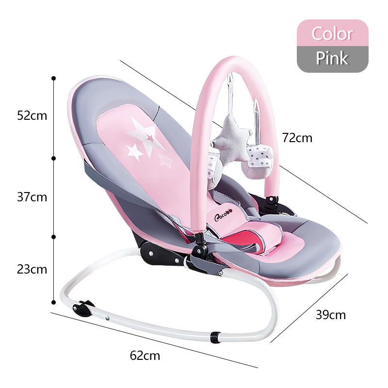 COCOBB Baby Rocking Chair Newborn Rocking Bed Baby Toy Baby Bed Folding Crib Kids Home Living Portable Rocking Chair