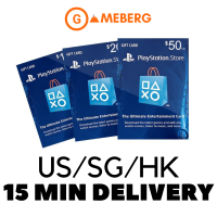 PSN US / SG / HK / TURKEY- Playstation USD SGD HKD TL