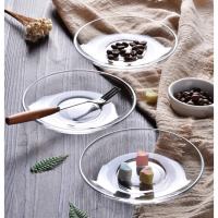 5 1/4″ Clear Glass Saucer/Coaster/Lid