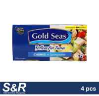 Gold Seas Yellowfin Tuna Chunks in Springwater 4 cans
