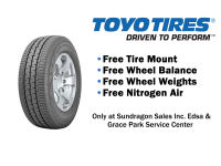 Toyo 195 R15C 8PR 106S NanoEnergy Van (NEVA) Tire (PROMO PRICE)