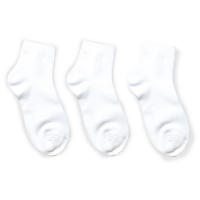 CityKids School Socks Plain (White - Pack of 3)