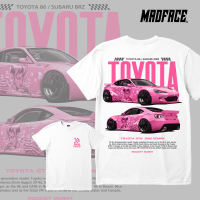 MADFACE Clothing - TOYOTA GT86.SUKI EDMON - Supercar Racing - Car  Series Tee - Mens And Womens T-shirt