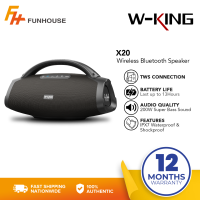 Funhouse | W-KING X20/D20 Powerful 200W Super Bass IPX6 Waterproof Outdoor Boombox Wireless Bluetooth Speaker With Fast Charging