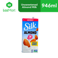 Silk Pure Almond Milk Unsweetened Original 946ml