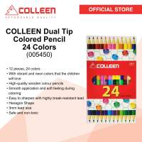 COLLEEN Dual Tip Colored Pencil | 12s | 24c | 3.0mm | Hexagon | 787