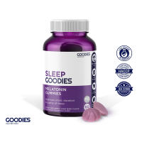 GOODIES NUTRITION Melatonin Gummies – Sleep Goodies – 1 bottle (60 Gummies) - Improves Sleep Quality