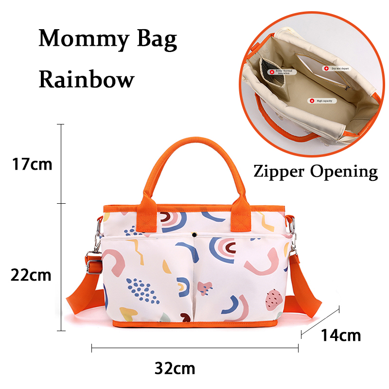 Mommy Large Capacity BagWaterproof Multi-purpose backpack For WomenStylish Appearance Diaper bags