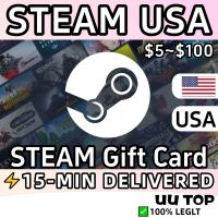 Steam Gift Card USA Steam Wallet USD5-USD150 US dollar✨Steam Card USA Steam Digital GIFT CARD CODE✨UU TOP[EMail Delivery Digital Codes]