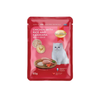 SmartHeart Wet Cat Food Pouch – Complete & Balanced Nutrition for Adult Cats & Kittens 85g