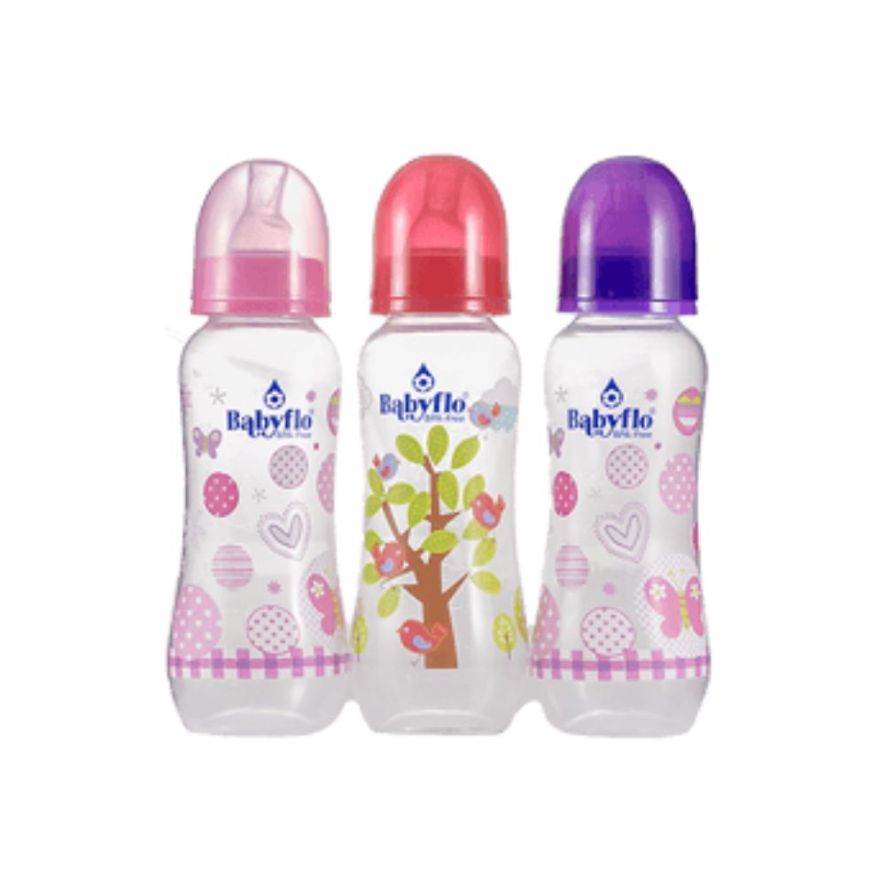 Babyflo Bottle 8oz. Bottle Tri-Pack