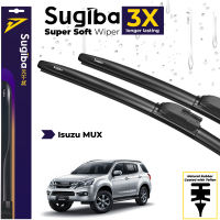 Isuzu MUX 2013-2020 Sugiba Super Soft Wiper Beam Blade Banana High Quality Natural Rubber Coated with Teflon 22/17