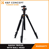 K&F Concept SA234 DSLR Aluminum Camera Tripod with Ball Head KF09.080V1