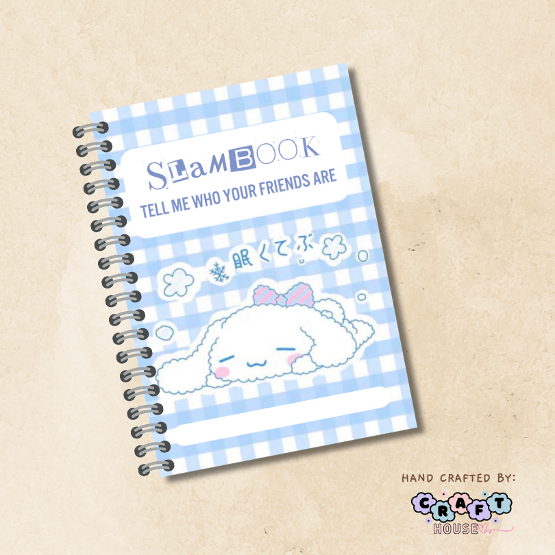 Cinnamonroll Sanrio Slam book Autograph Notebook for friendship