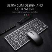 Inphic V780 Ultra Thin Wireless Keyboard and Mouse Set
