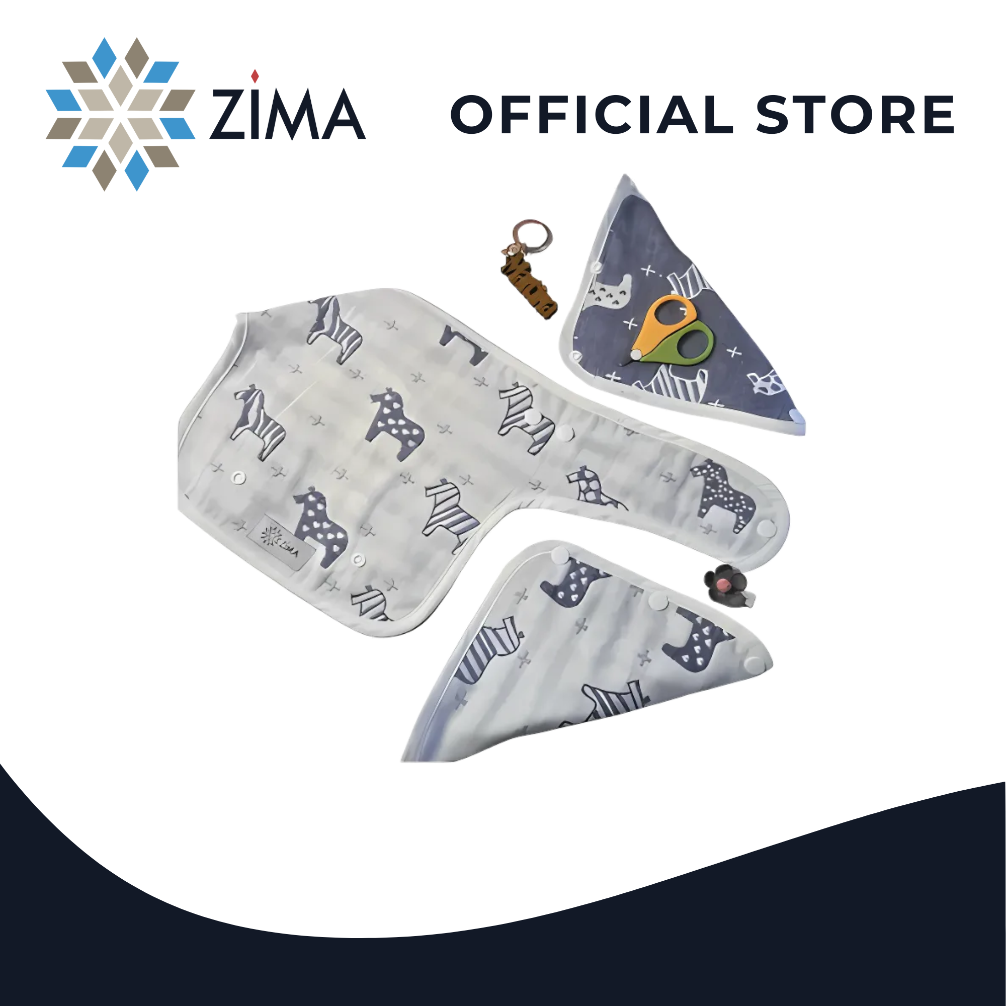 Zima Drool Pads | Absorbent Protection Pads for Zima Baby Carrier