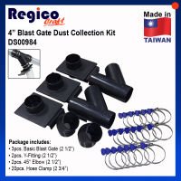 Regicocraft Blast Gate Dust Collection Kit #00984 Regico Hardware