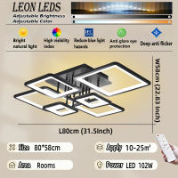 New Creative Ceiling Lights Tricolor Dimmable/Remote Control Ceiling Lamp for Living /BedRoom Indoor Home Center Light