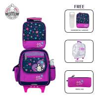 Robby Rabbit Pink Blossom Soft Trolley 14-Inch