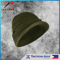 Rothco Watch Cap with Brim - Insulating Protection Comfortable Fit - Warm Knit Beanie Hat for Outdoor & Cold Weather