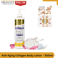 Dr. Davey Collagen Lotion 500g - Whitening Firming Hydrating & Toning Body Moisturizer