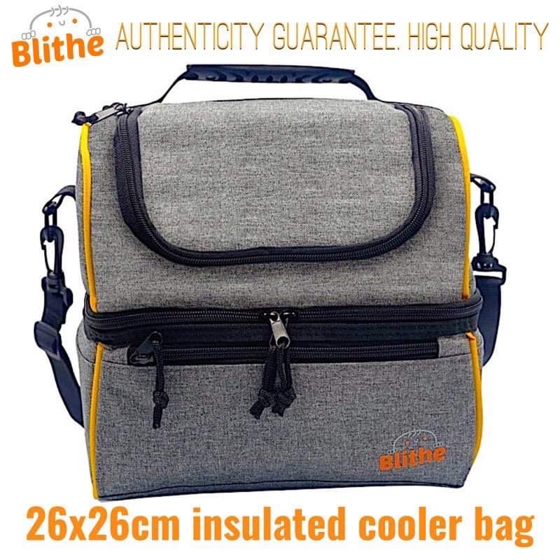 blithe cooler bag set can fit spectra pump w/ ice pack brick clear bag for breastmilk storage bottles breastfeeding breastpump breast milk pump cool container bags cubes waterproof
