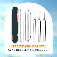 INNEOV 5pcs/set Blackhead remover tool Acne remover tool Facial care tool set Stainless Steel Extractor Tool