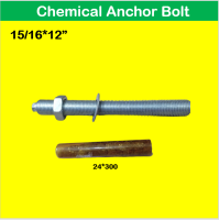 Maco Galvanized Steel Heavy Duty Concrete Bolt Chemical Anchor Bolt 10*130 12*160 14*180 16*190 18*220 and 24*300