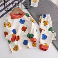 Baby Pajama Set Cute For Kid Breathable Comfortable Sleepwear Set Baby Cartoon Cotton Pajama Set
